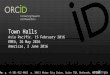 2016 ORCID Town Hall Meetings
