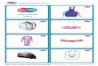 Sup EFL flashcards: clothes and accessories