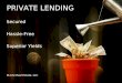 Private Money Lender Powerpoint Presentation