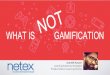 Netex Webinar | What is NOT Gamification [EN]
