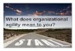 PMIWDC PM Reston 3 Key Ingredients to Organizational Agility