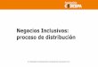 Negocios Inclusivos: Proceso de Distribución (inglés)