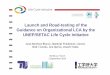 Launch and Road-testing of the Guidance on Organizational Life Cycle Assessment