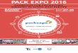 Pack Expo South-East European Exhibition for packaging industry, 27 - 30 September 2016