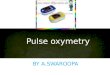 Pulse oxymetry