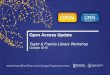 Taylor & Francis: Open Access Update