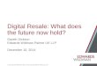 Digital resale what does the future now hold?