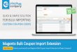Magento Coupon Import Extension - User Manual by Plugin Company