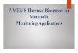 MEMS Thermal Biosensor