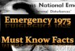 Emergency 1975 must know facts
