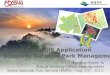 An Open Source GIS Application for Scientific National Park Management