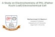 Dhaka | Aug-15 | A Study on Electrochemistry of PKL (Pathor Kuchi Leaf) Electrochemical Cell