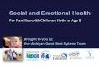 Social and Emotional Health for Families with Children Birth to Age 8