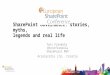 SharePoint Governance: stories, myths, legends and real life