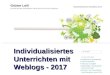 Weblogs unterricht 2017