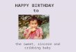 Happy birthday Divya Harshini
