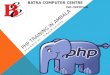 PHP Training In Ambala! BATRA COMPUTER CENTRE