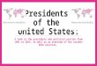 Presidents of the United States Part 1 of 8