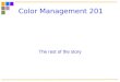 Color Management 201