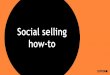 Social selling training