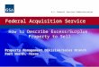 Federal Acquisition Service U.S. General Services Administration