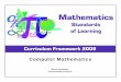 Mathematics Standards of Learning