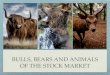Bulls,bears and other animals of the share market