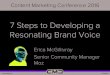 7 Steps to Developing a Resonating Brand Voice