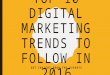 Top 10 digital marketing trends to follow in 2016