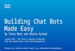 Building Chatbots