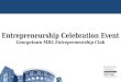 Georgetown MSB Entrepreneurship Celebration: Tech & Innovation Club