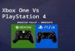 Xbox one vs play station 4