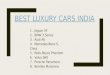 Find The Best Luxury Cars in India