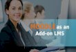 Moodle as an Add-on LMS