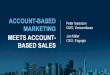 Account-Based Marketing Meets Account-Based Sales