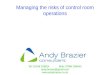 2005 IBC - Managing risks of control room operations
