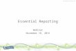 Essential reporting for capacity and performance management webinar 11 18