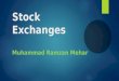 Stock Exchanges in Pakistan
