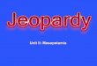 Unit II: Mesopotamia jeopardy game