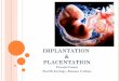 Implantation and placentation , and overview