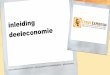 Inleiding deeleconomie Sociaal Economische Raad