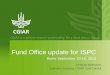 Fund Office Update for ISPC - Jonathan Wadsworth
