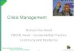 Crisis Management Webinar - Core Consulting