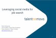 Leveraging Social Media for Job search