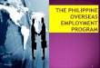 Philippine Overseas Employment Program