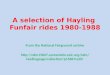 Hayling  Funfair Rides 1980 88