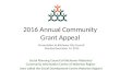 2016 Annual Grant Appeal - City of Kitchener