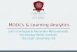 MOOCs & Learning Analytics