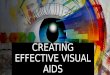 Creating effectivve visual aids
