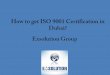 How to get iso 9001 certification in dubai